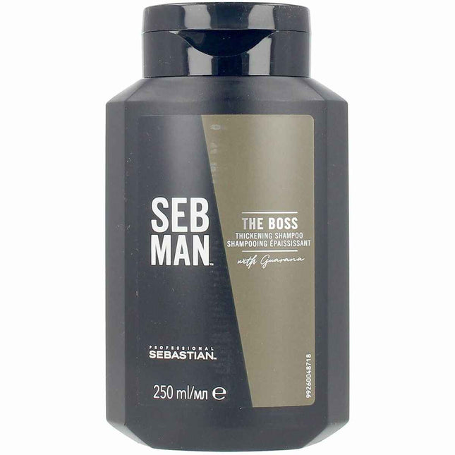 Sebastian Professional Sebman The Boss Champú Engrosador Tónico Refrescante Unisex, 250 ml