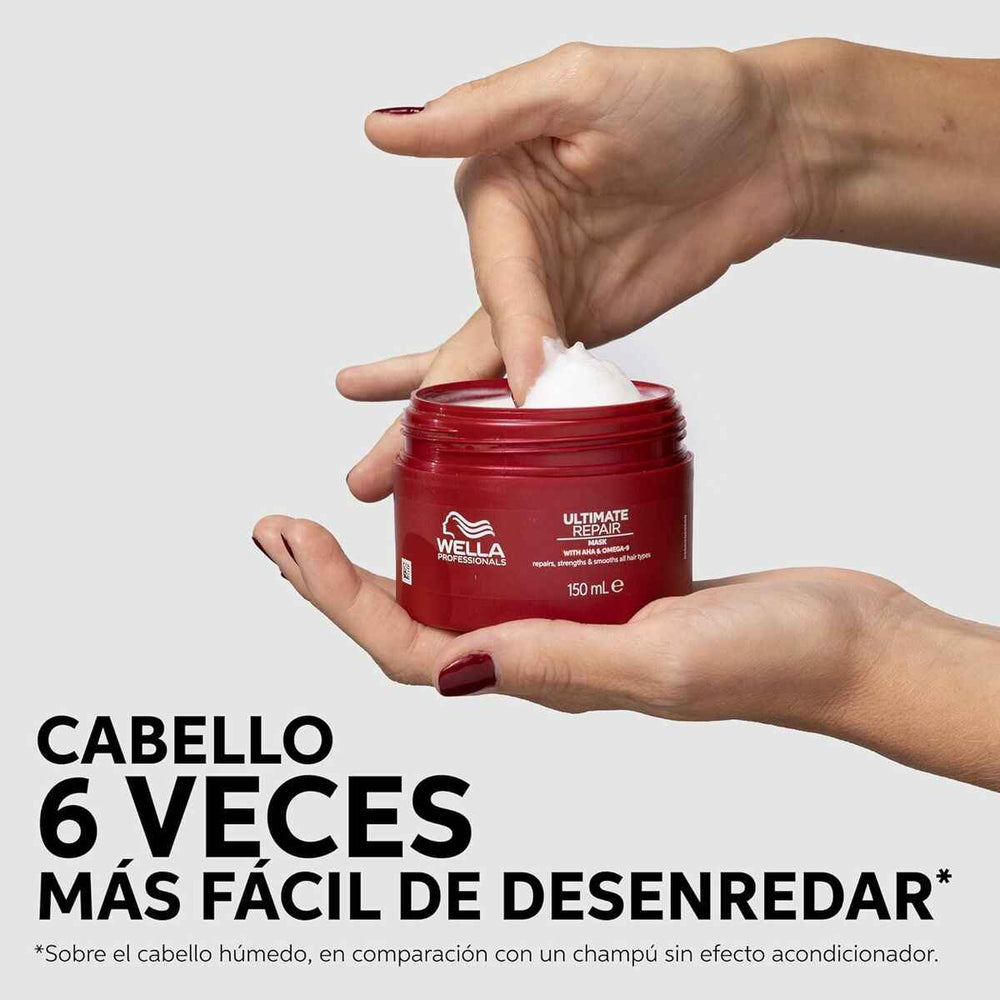 Sebastian Professional Ultimate Repair Mascarilla Reparadora Cabellos Dañados Unisex, 150 ml