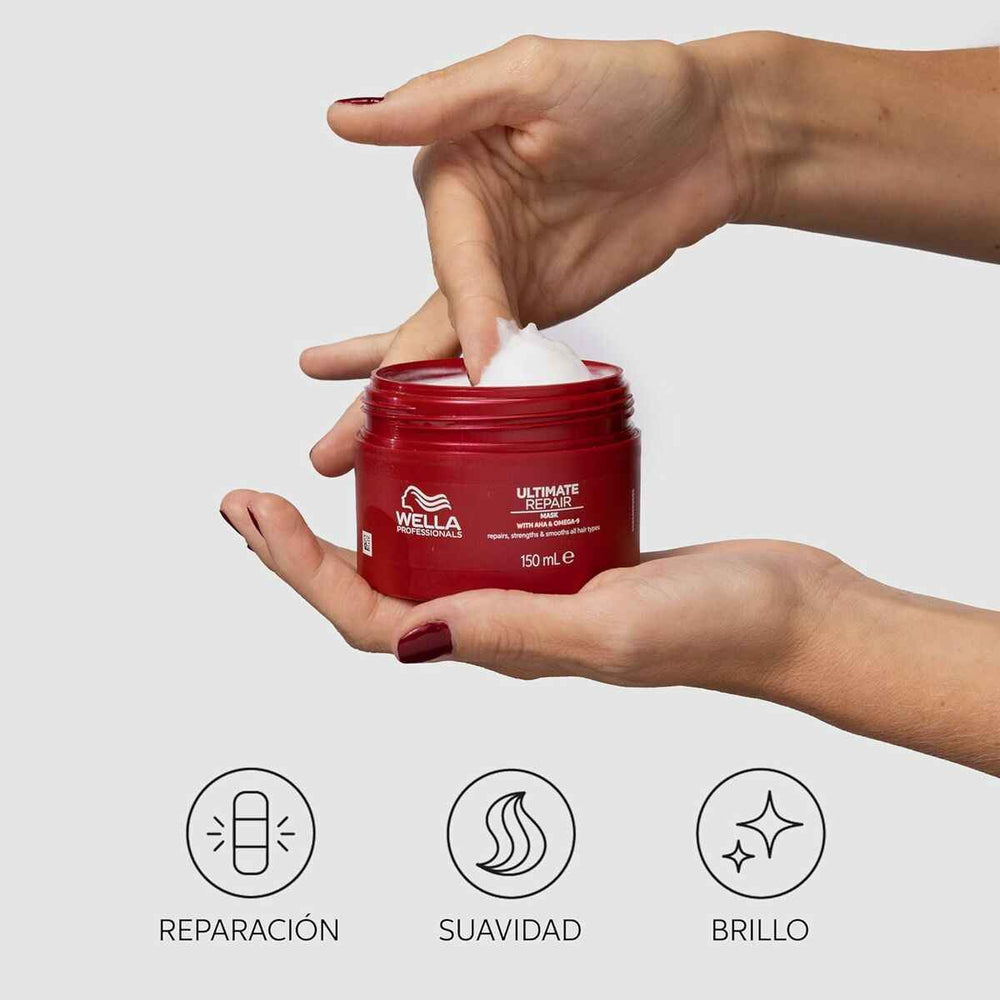 Sebastian Professional Ultimate Repair Mascarilla Reparadora Cabellos Dañados Unisex, 150 ml
