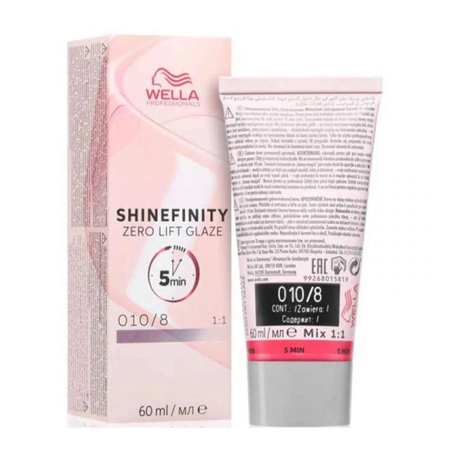 Wella Shinefinity Zero Lift Glaze Tinte 0108 60 ml Unisex, 1 Units