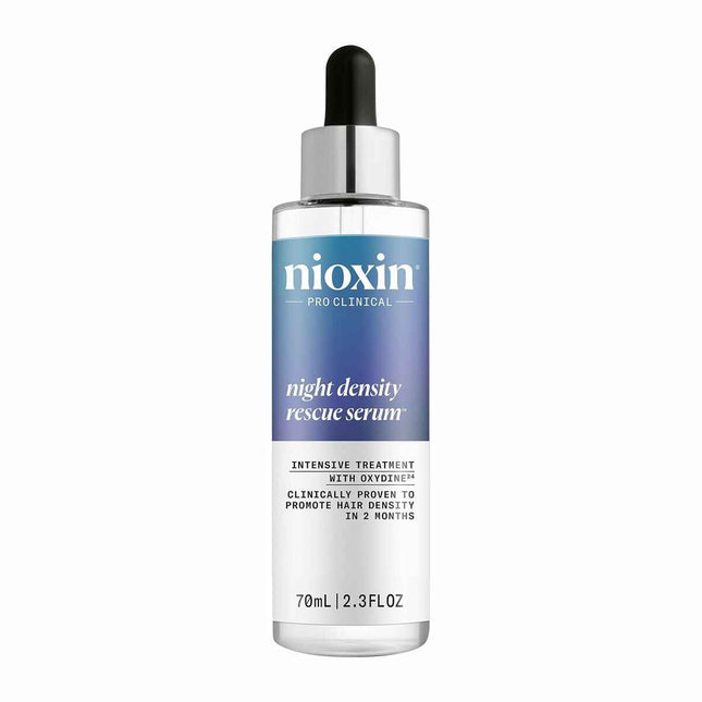 Nioxin Night Density - Tratamiento Nocturno Anticaída Sin Aclarado Unisex, 70 ml