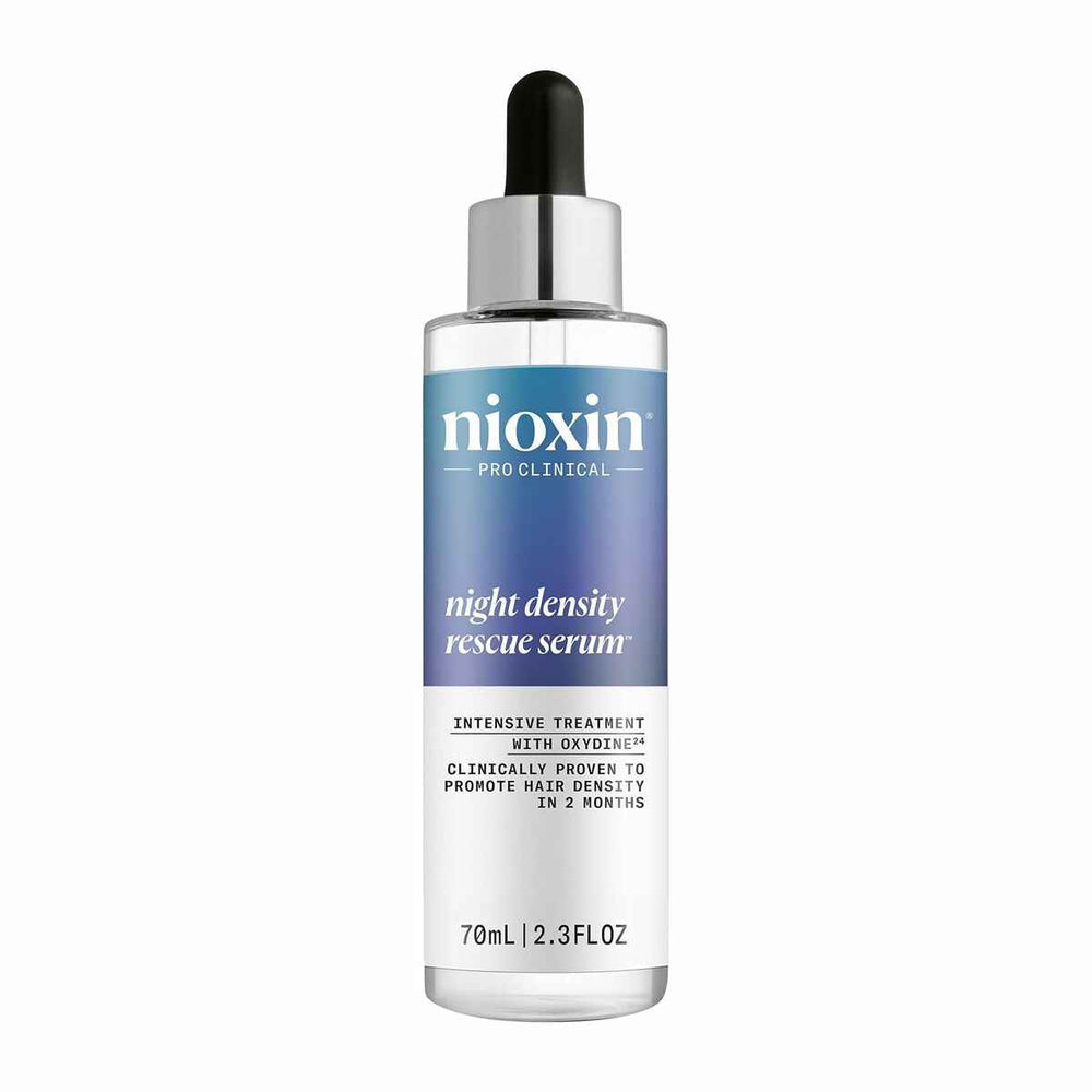 Nioxin Night Density - Tratamiento Nocturno Anticaída Sin Aclarado Unisex, 70 ml