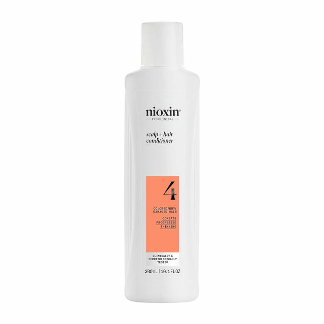 Nioxin Sistema 4 - Acondicionador - Cabello Teñido y Dañado Con Debilitamiento Avanzado Unisex, 300 ml
