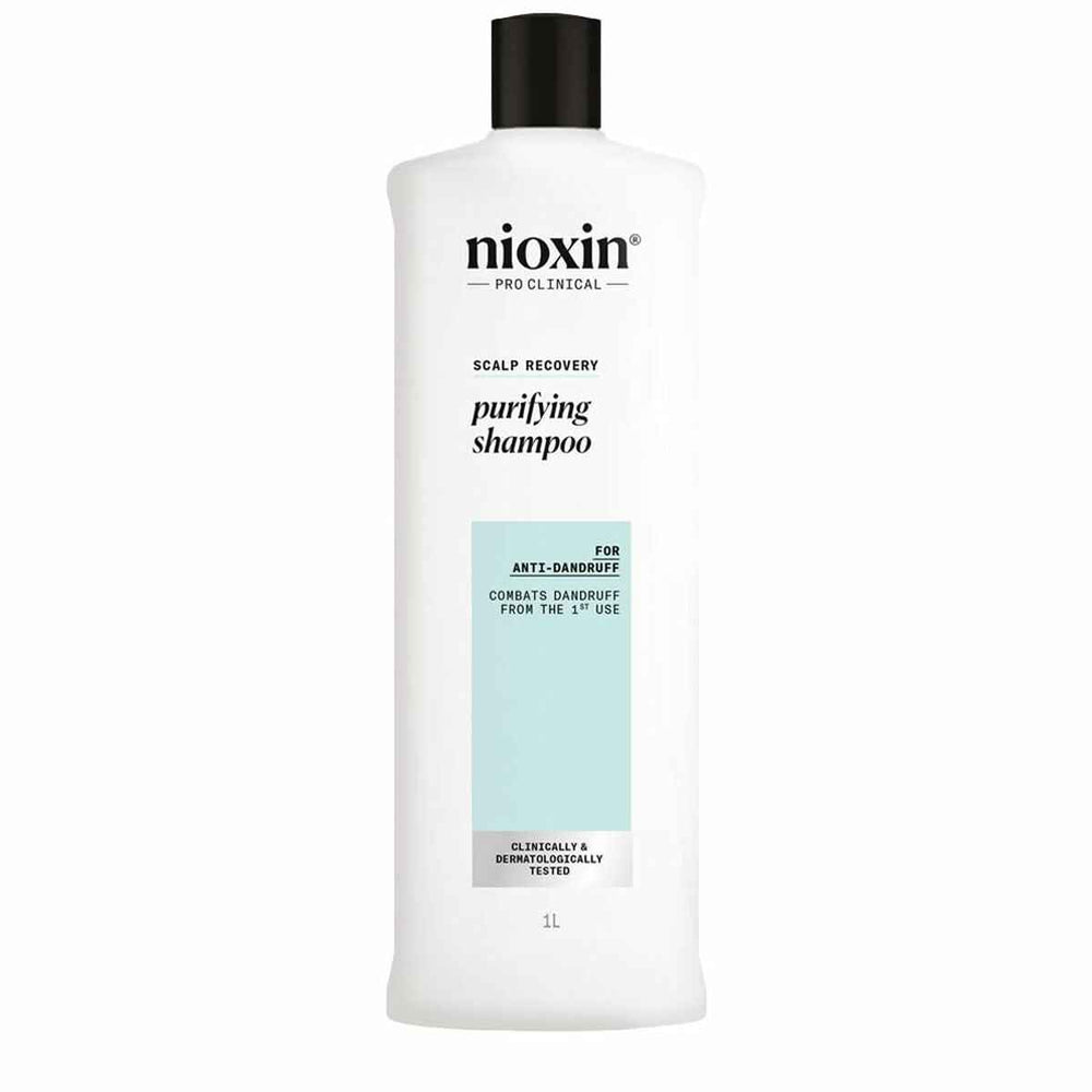 Nioxin Scalp Recovery - Champú Anticaspa - Cuero Cabelludo Seco y Con Picor Unisex, 1000 ml