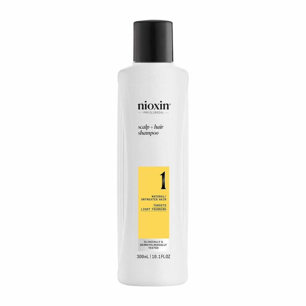 Nioxin Sistema 1 - Champú - Cabello Natural Con Debilitamiento Leve Unisex, 300 ml
