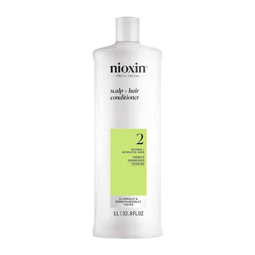 Nioxin Sistema 2 - Acondicionador - Cabello Natural Con Debilitamiento Avanzado Unisex, 1000 ml