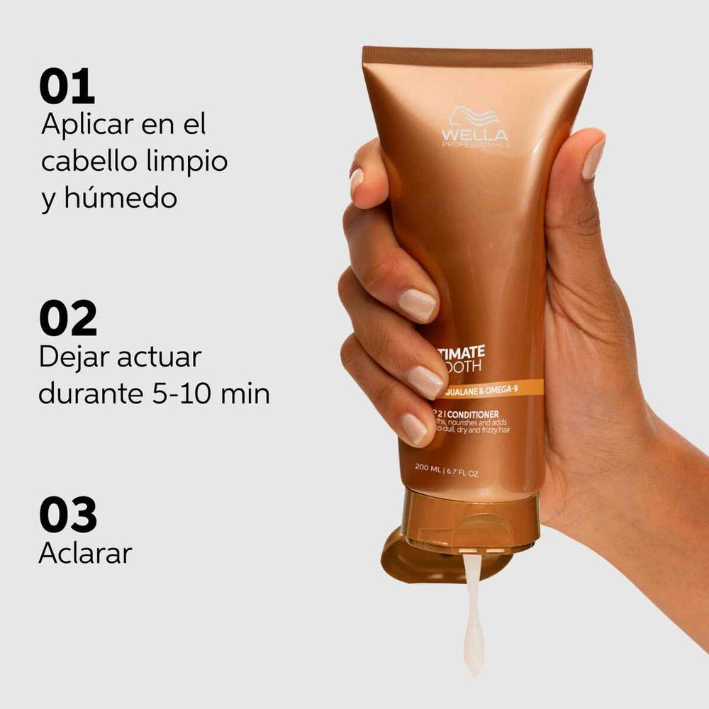 Wella Ultimate Smooth Acondicionador Unisex, 200 ml