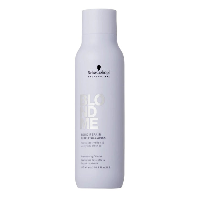 Schwarzkopf Blondme Bond Repair Champú Morado Unisex, 300 ml