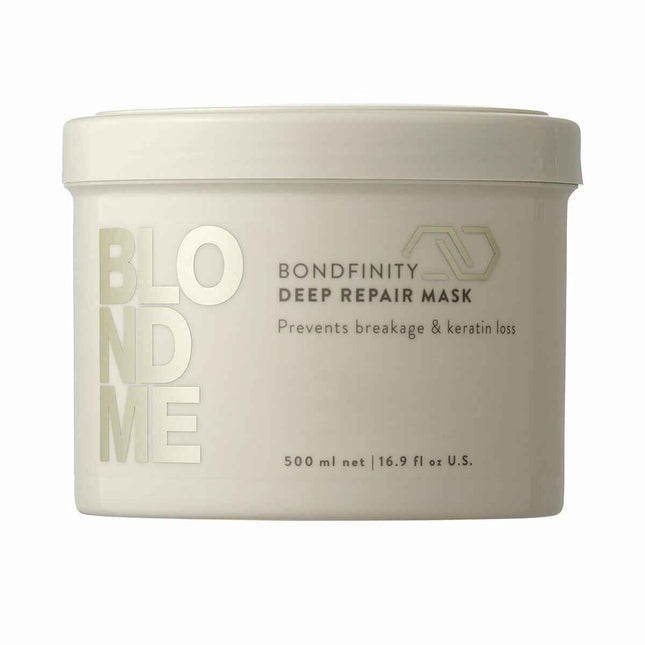 Schwarzkopf Blondme Bondfinity Tratamiento Reparador Intensivo Unisex, 500 ml