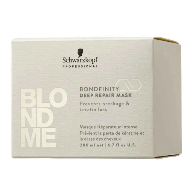 Schwarzkopf Blondme Bondfinity Tratamiento Reparador Intensivo Unisex, 200 ml