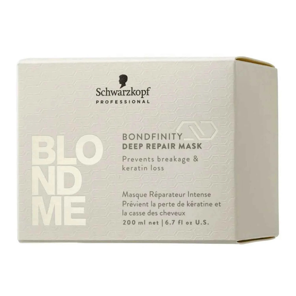 Schwarzkopf Blondme Bondfinity Tratamiento Reparador Intensivo Unisex, 200 ml