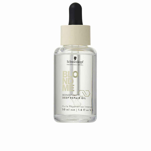 Schwarzkopf Blondme Bond Repair Aceite Reparador Intensivo Unisex, 50 ml