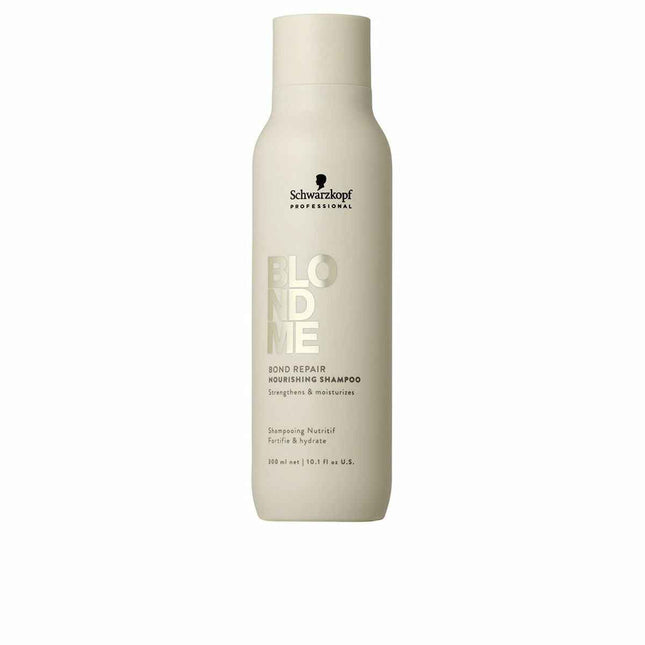 Schwarzkopf Blondme Bond Repair Champú Nutritivo Unisex, 300 ml