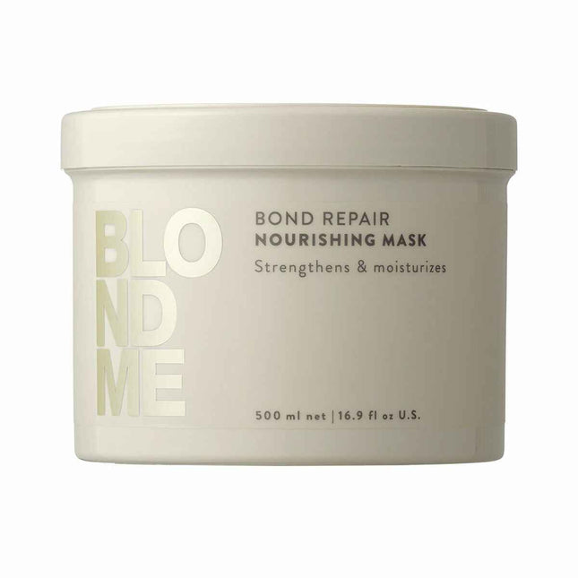 Schwarzkopf Blondme Bond Repair Tratamiento Nutritivo Unisex, 500 ml