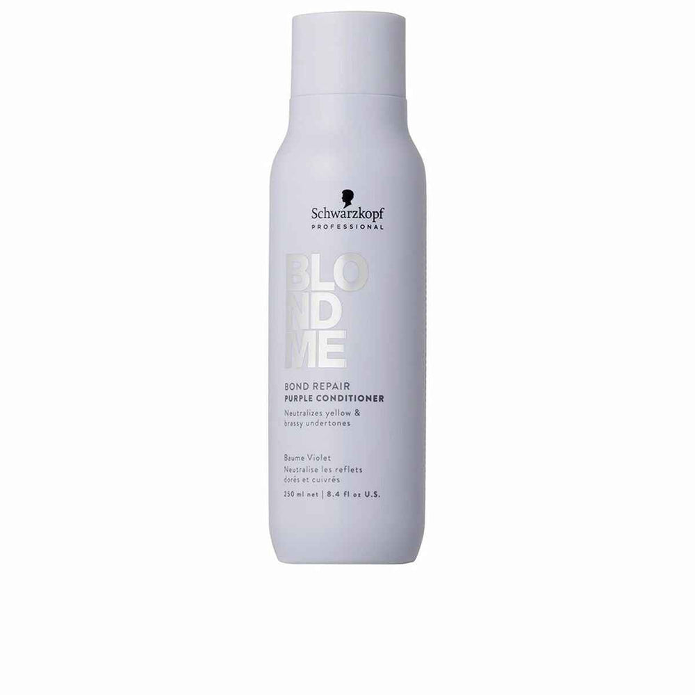 Schwarzkopf Blondme Bond Repair Acondicionador Morado Unisex, 250 ml