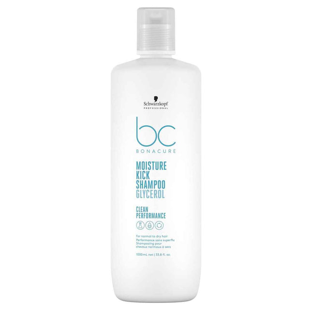 Schwarzkopf Bc Moisture Kick Champú Unisex, 1000 ml