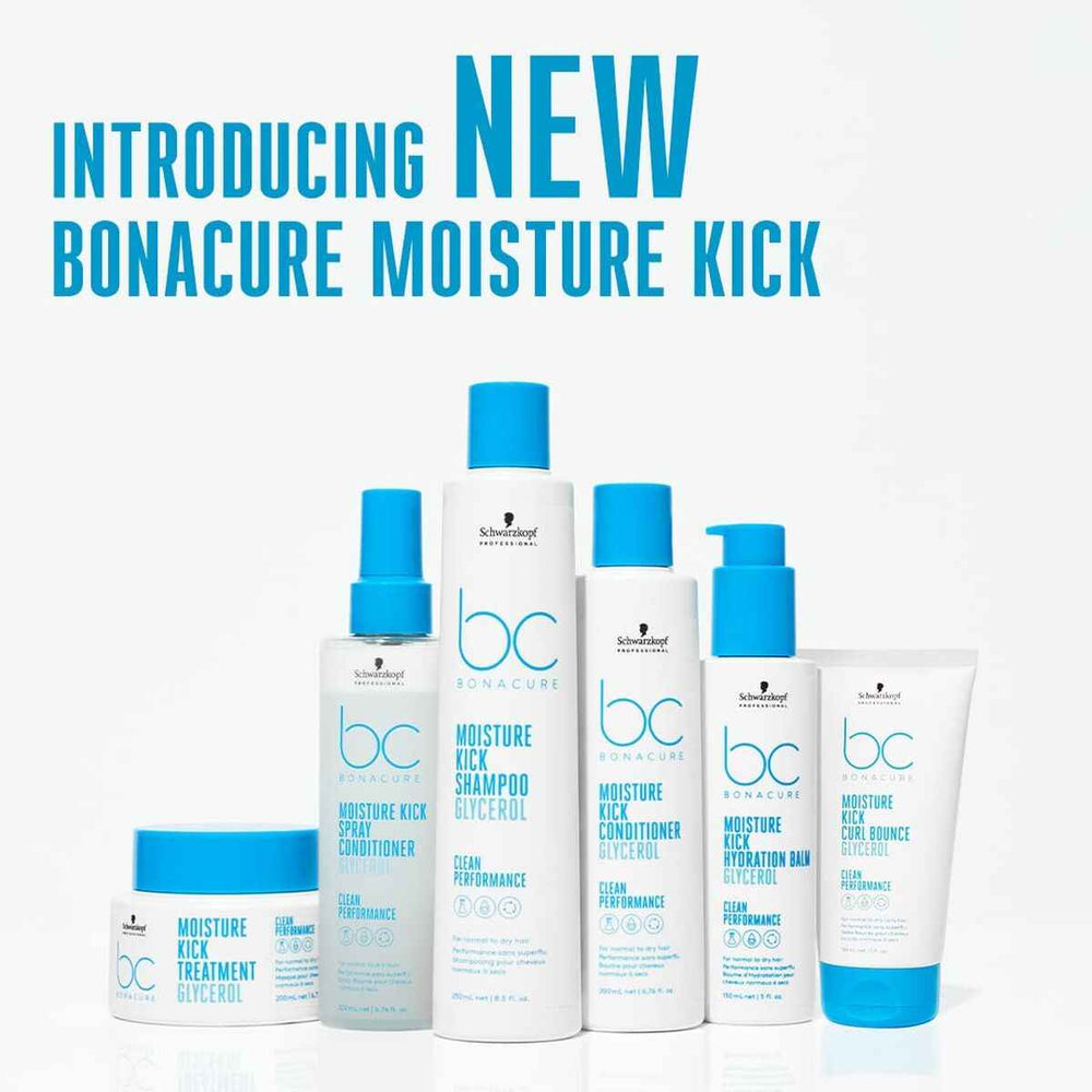 Schwarzkopf Bc Moisture Kick Champú Unisex, 1000 ml
