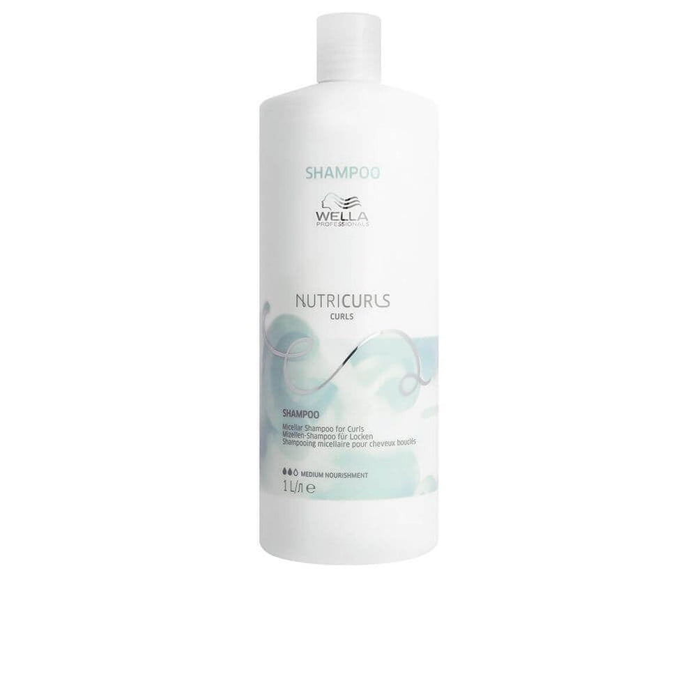 Wella Nutricurls Champú Micelar Cabello Con Rizos y Ondas Unisex, 1000 ml