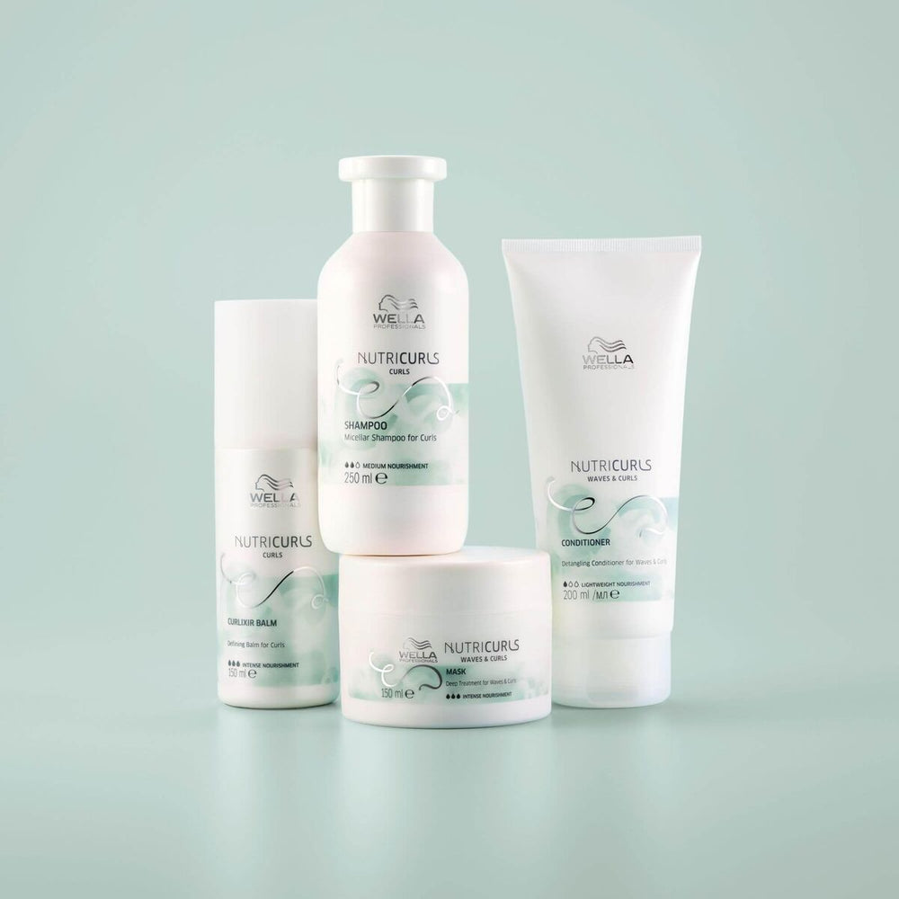 Wella Nutricurls Champú Micelar Cabello Con Rizos y Ondas Unisex, 1000 ml
