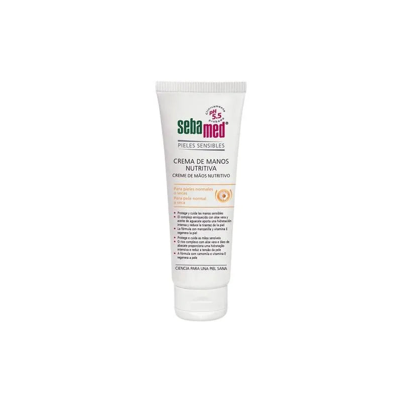 Sebamed Crema Manos Nutritiva, 75 ml