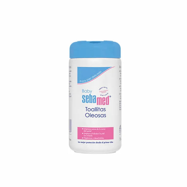 Sebamed Baby Baby Oil Wipes, 70 Units