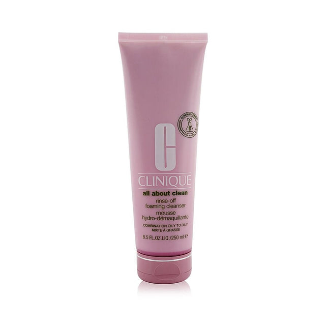 Clinique All About Clean Rinse-Off Foaming Cleanser - Combination Oily To Skin 250ml/8.5oz