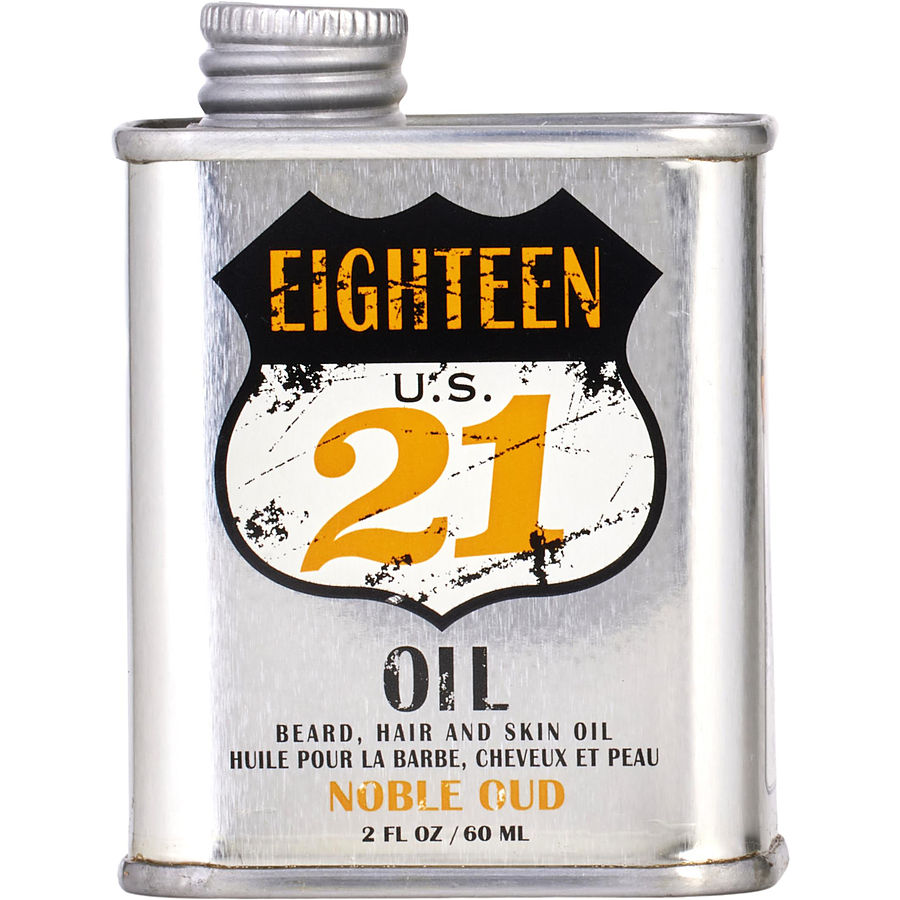 18.21 Man Made Beard, Hair, And Skin Oil Noble Oud 2 oz