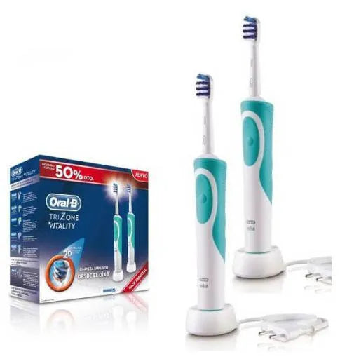Oral-b Oral B Electric Toothbrush Vitaly Trizone, 2 Units