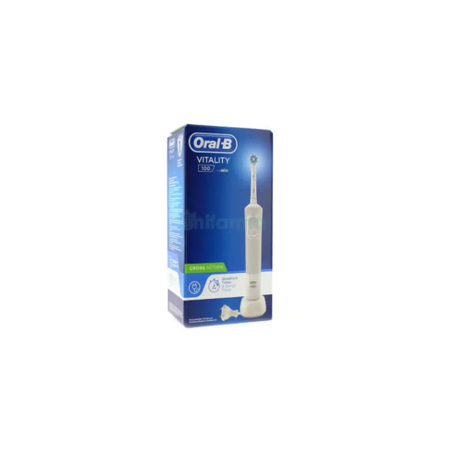 Oral-b Vitality 100 Cross Action White Electric Brush