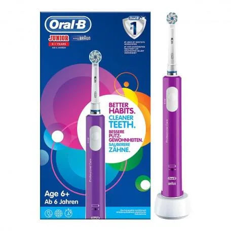 Oral-b Junior Electric Toothbrush Purple Oral B