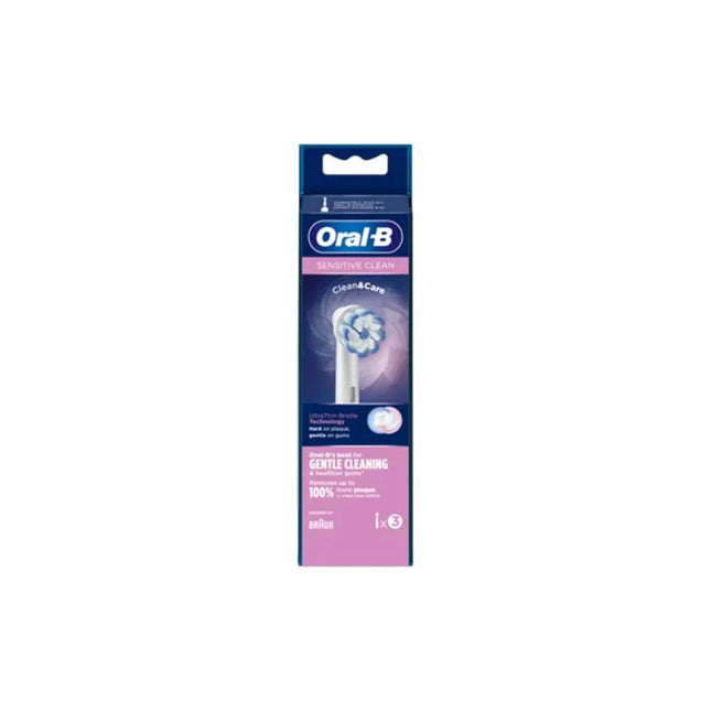 Oral-b Sensitive Clean Replacement Brush Head 3 pcs.