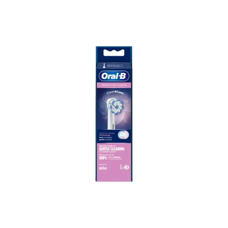 Oral-b Sensitive Clean Replacement Brush Head 3 pcs.