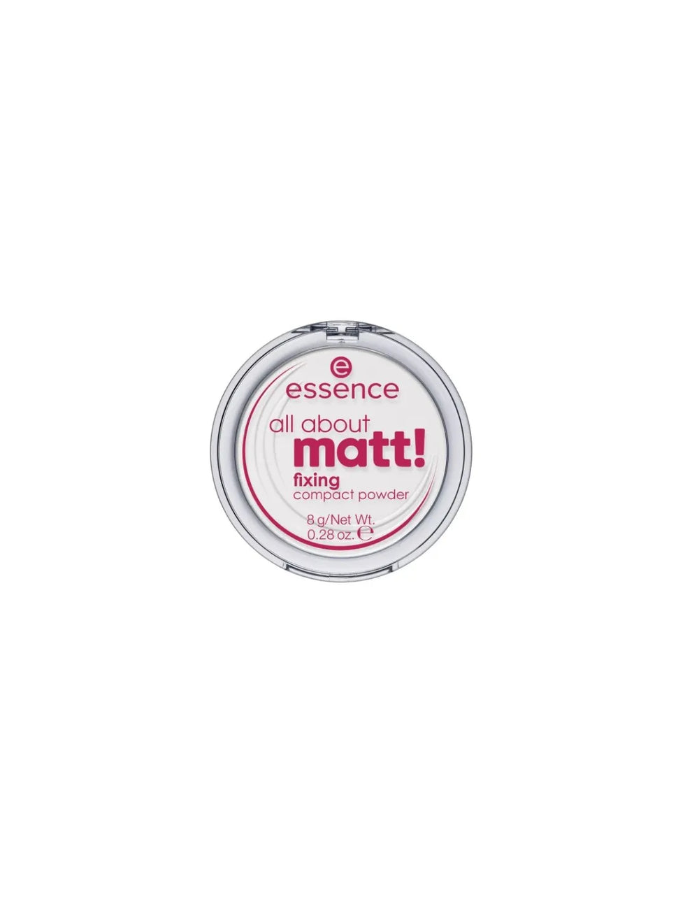 Essence Cosmetics All About Matt! Polvos Compactos Fijadores Unisex, 8 g