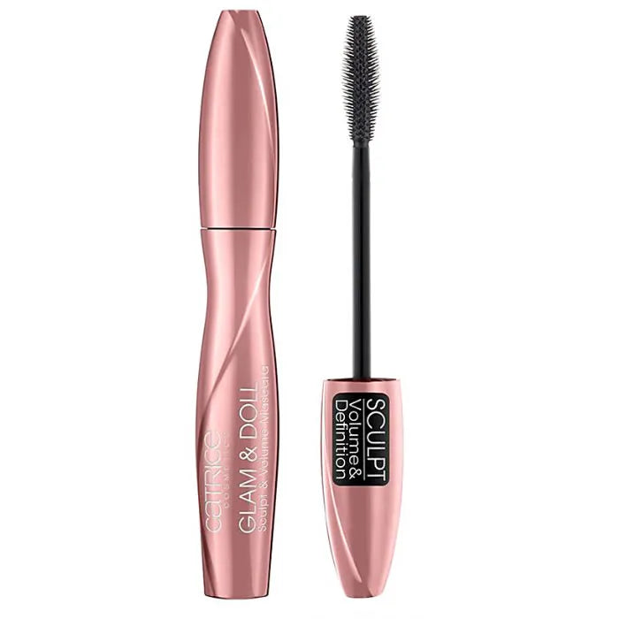 Catrice Glam & Doll Sculpt & Volume – Mascara 010 Black Unisex, 9.5 ml