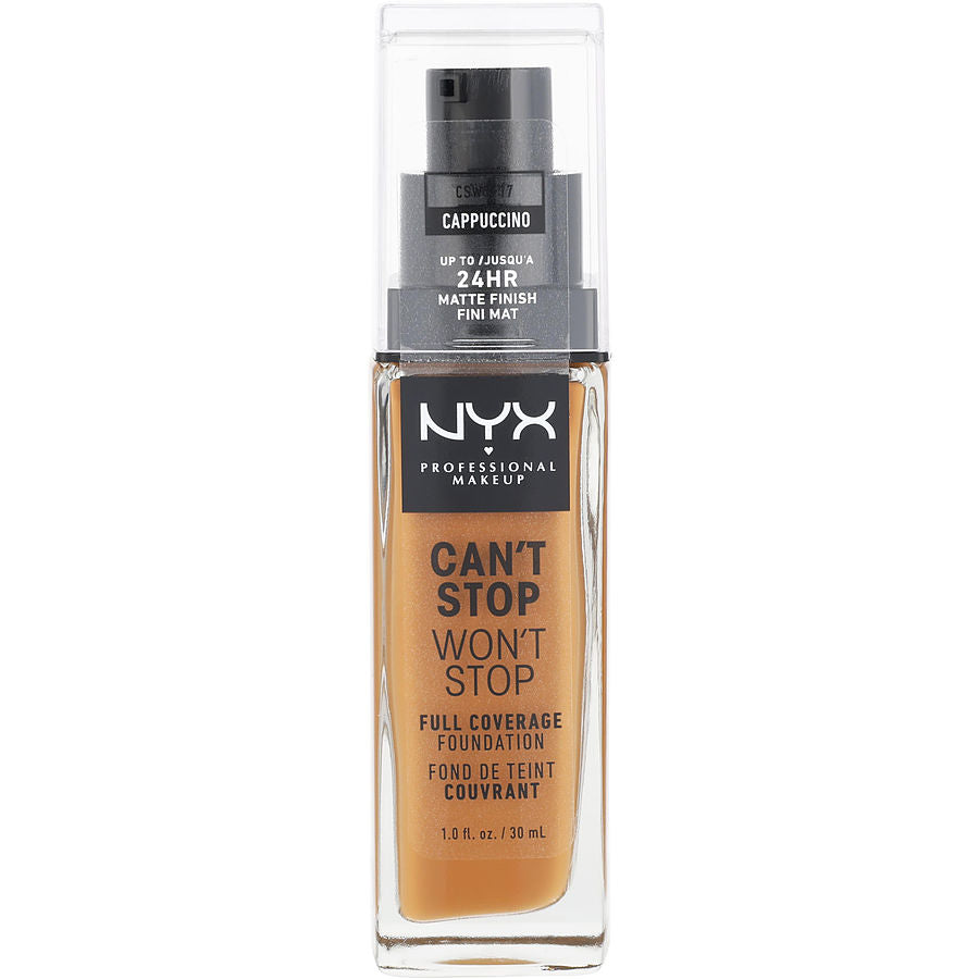 Nyx Can'T Stop Won'T Stop Full Coverage Foundation 30ml/1oz