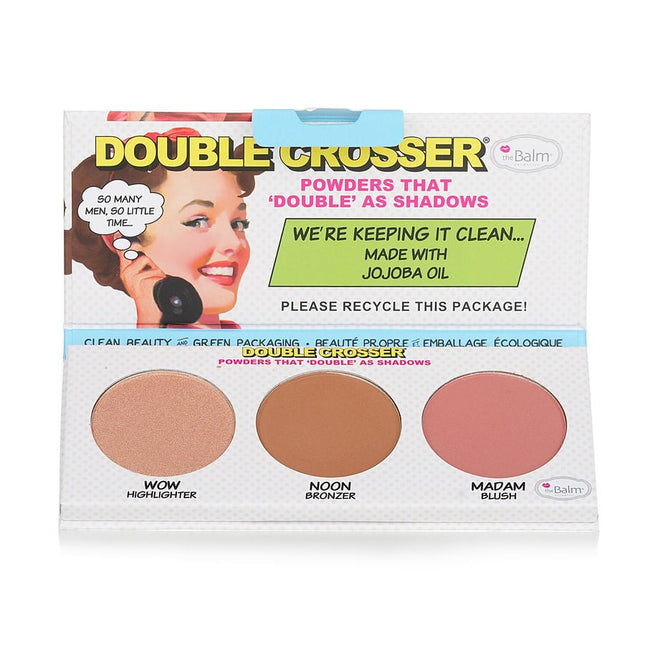 Thebalm Double Crosser (Highlighter, Bronzer & Blush)
