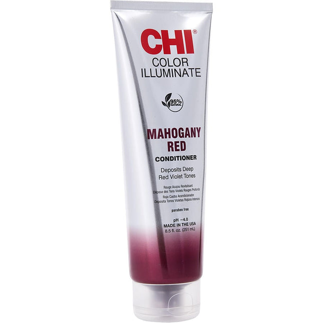 Chi Color Illuminate Conditioner - Mahogany Red 8.5 oz