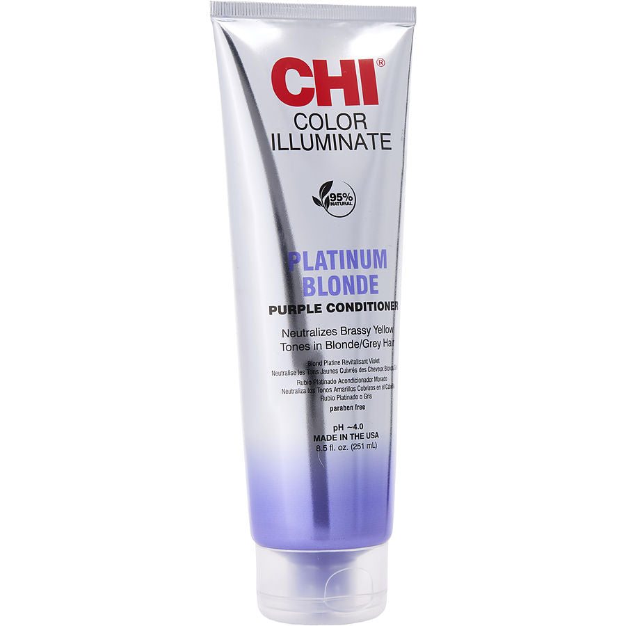 Chi Color Illuminate Conditioner - Platinum Blonde 8.5 oz