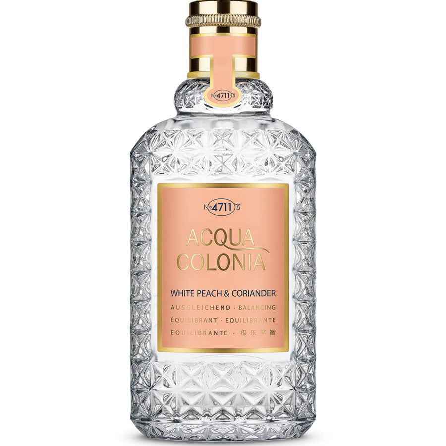 4711 Acqua Colonia White Peach & Coriander – Eau de Cologne Unisex, 100 ml