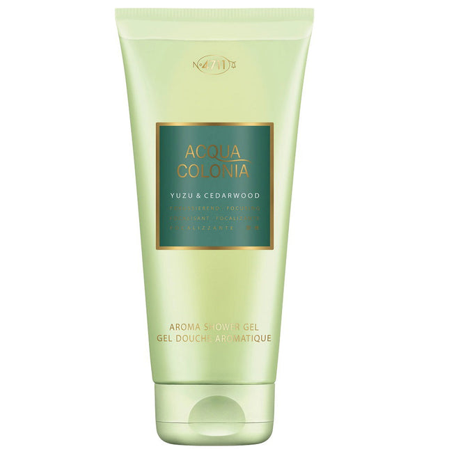 4711 Acqua Colonia Yuzu & Cedarwood – Shower Gel for Women, Body, For All Skin Types, 200 ml
