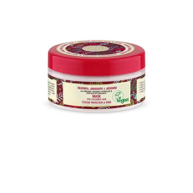 Natura Siberica Arandano Kamchatka Mascarilla Capilar Cabello Teñido Unisex, 400 ml
