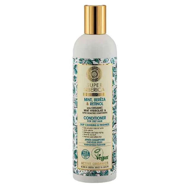 Natura Siberica Hair – Conditioner Deep Cleansing And Freshness Unisex, 400 ml