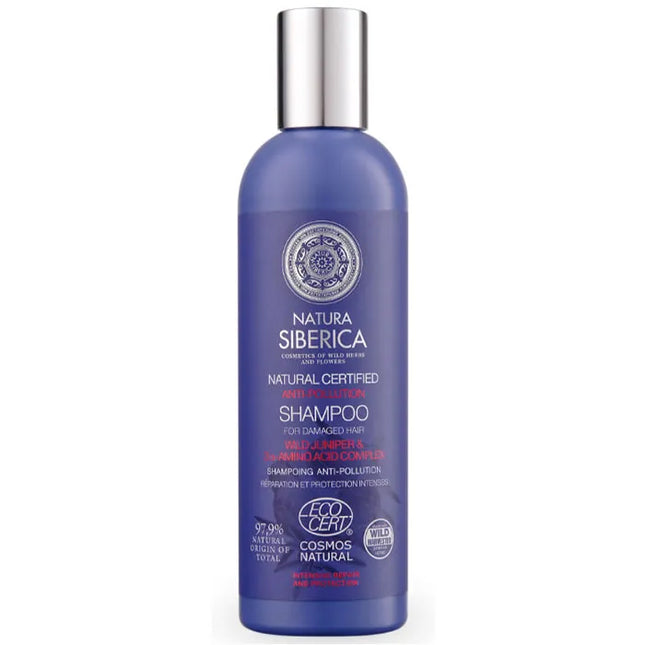 Natura Siberica Natural Certified Anti Pollution – Shampoo Unisex, 270 ml