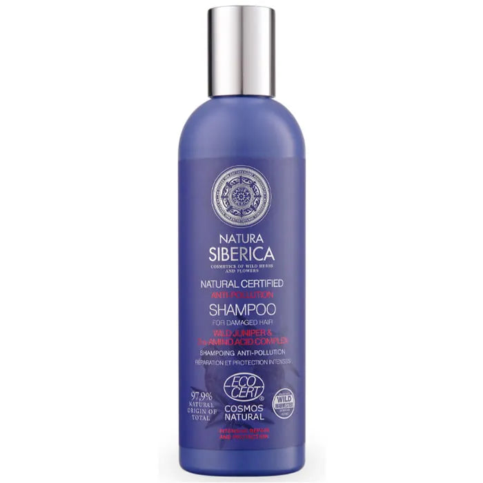 Natura Siberica Natural Certified Anti Pollution – Shampoo Unisex, 270 ml