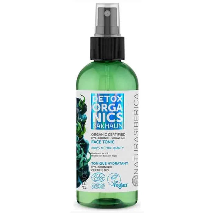 Natura Siberica Sakhalin Organic Certified Hyaluronic Hydrating Face Tonic Vaporisateur Unisex, 170 ml