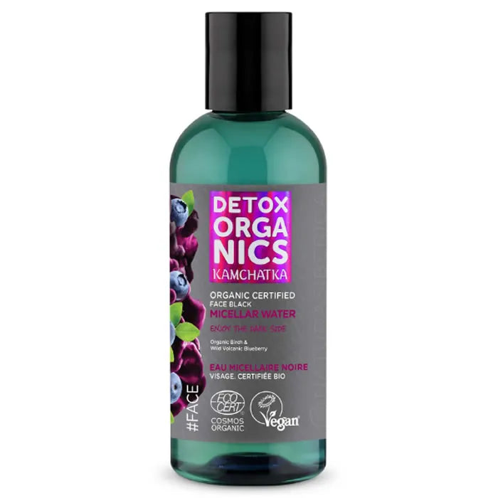 Natura Siberica Kamchatka Organic Certified Face Black Micellar Water Unisex, 170 ml