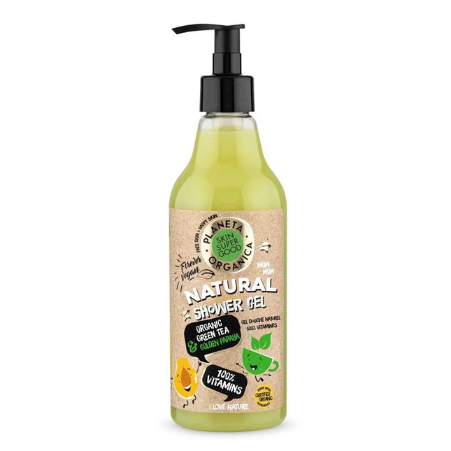 Natura Siberica Skin Super Good Natural – Gel De Baño 100 Vitamins Unisex, 500 ml