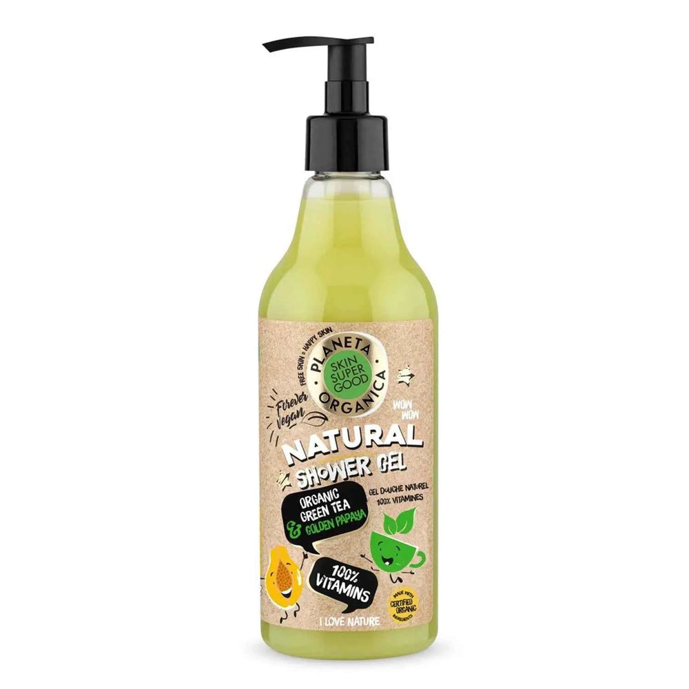 Natura Siberica Skin Super Good Natural – Gel De Baño 100 Vitamins Unisex, 500 ml