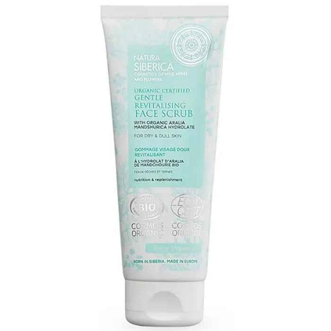 Natura Siberica Gentle Revitalizing Face Scrub Unisex, 100 ml