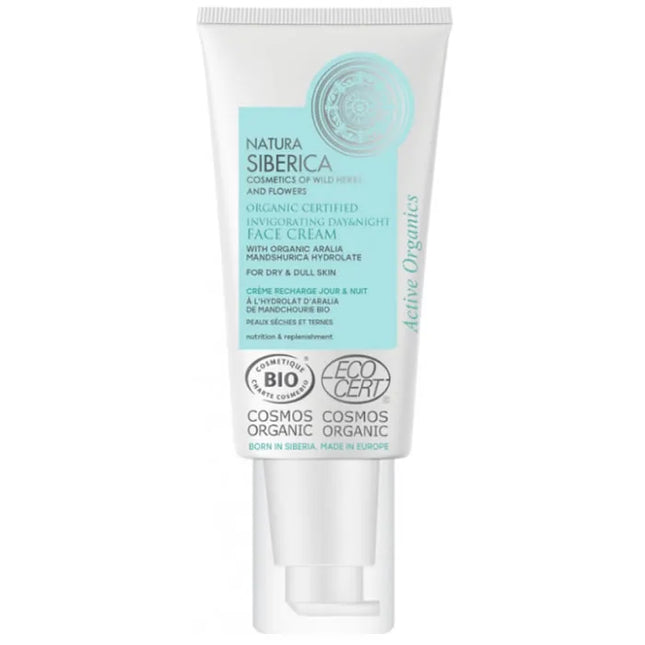 Natura Siberica Invigorating Day And Night Face – Cream Unisex, 50 ml